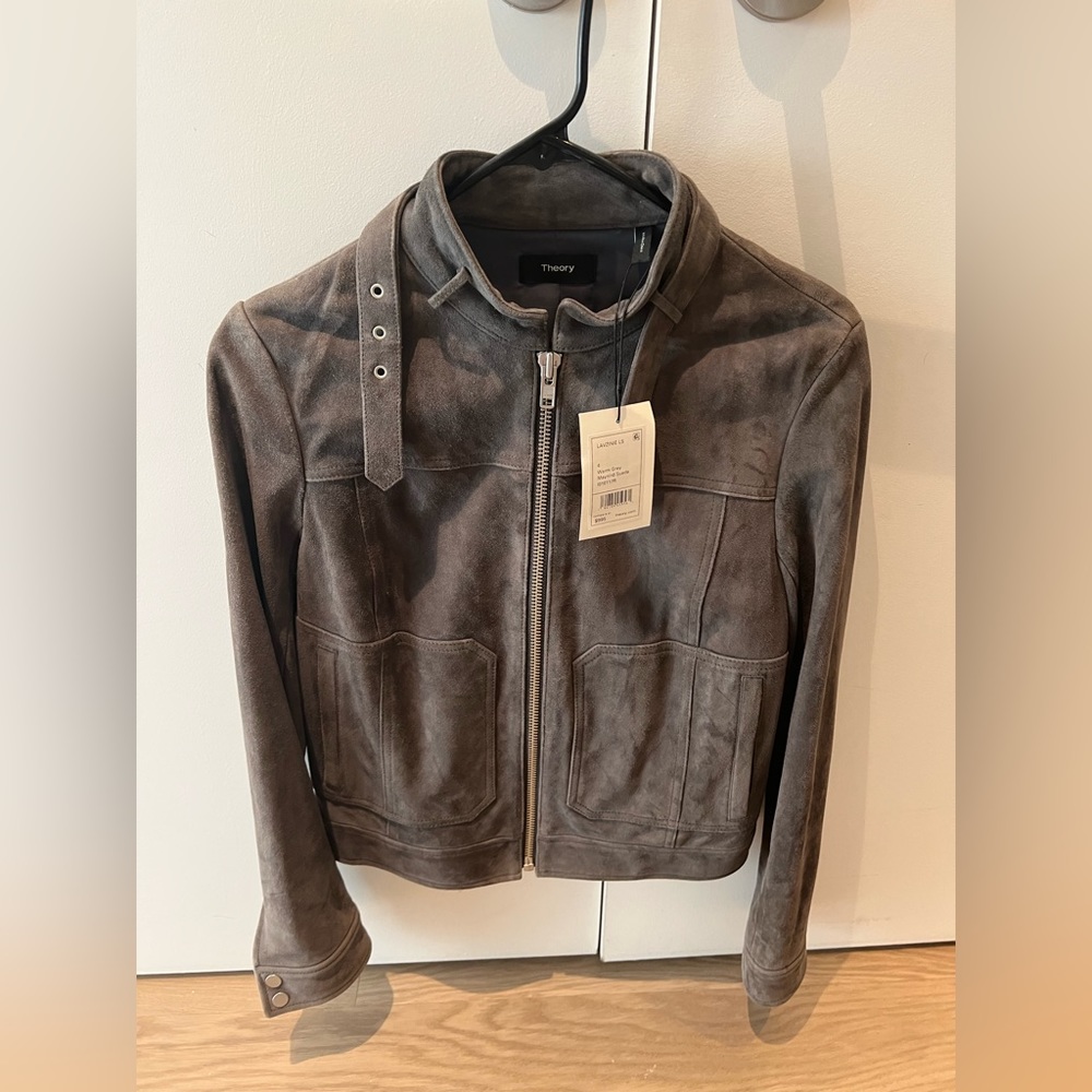 COPY - Theory suede jacket